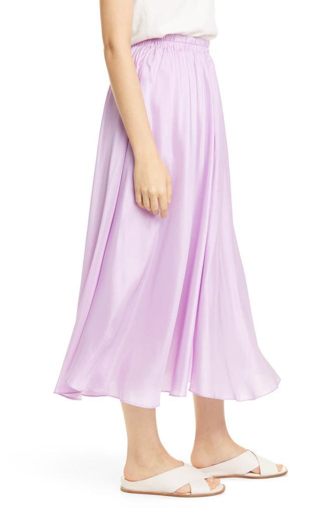 商品Vince|Gathered Silk Midi Skirt,价格¥1250,第5张图片详细描述