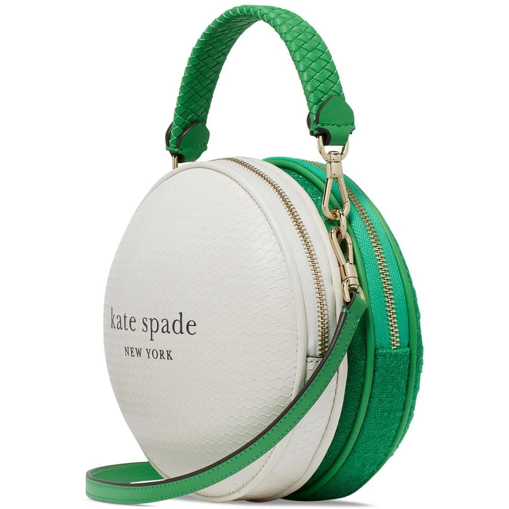 商品Kate Spade|Tee Time Textured Leather 3D Golf Ball Mini Crossbody,价格¥1904,第3张图片详细描述