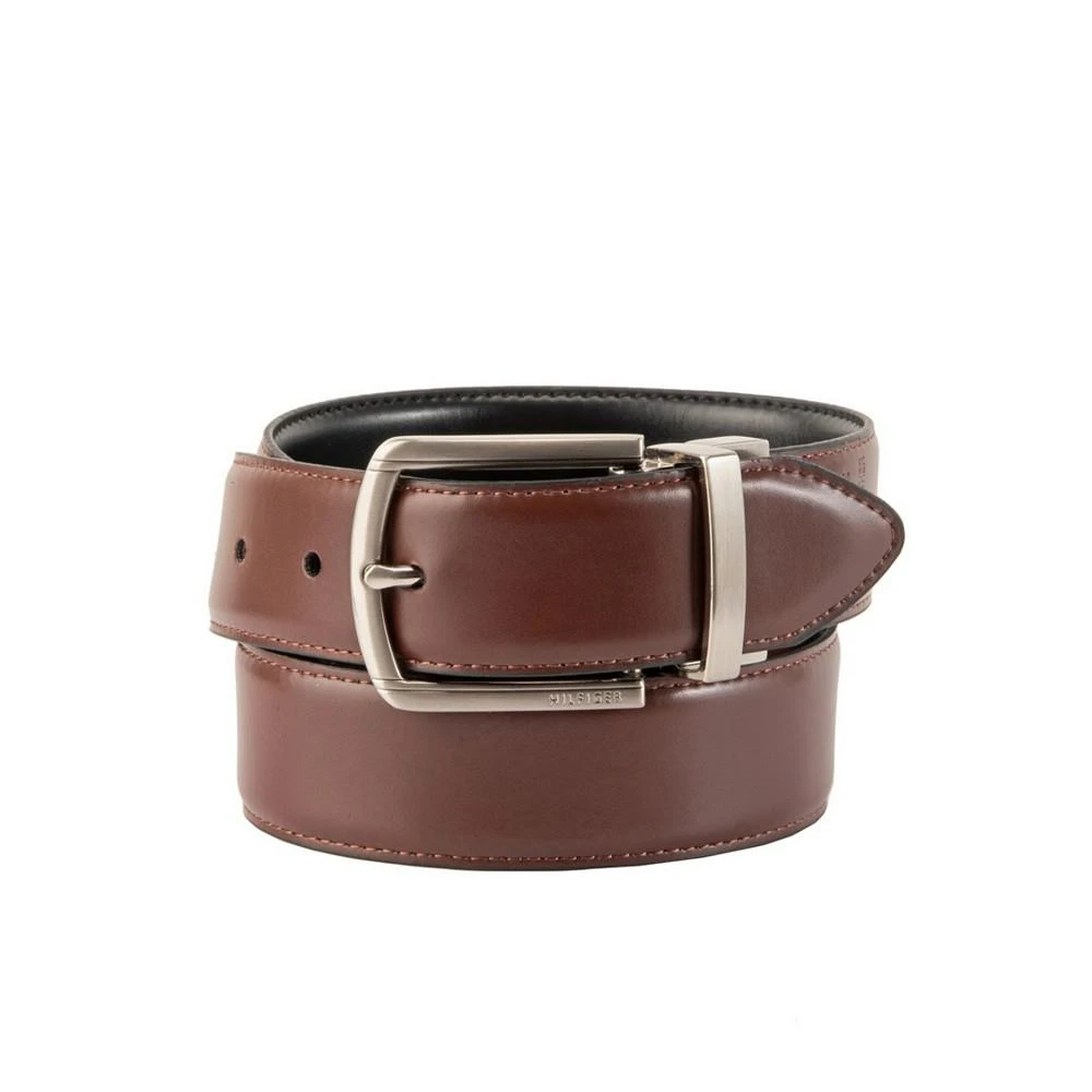 商品Tommy Hilfiger|Men's Reversible Textured Stretch Casual Belt, Created for Macy's,价格¥400,第2张图片详细描述