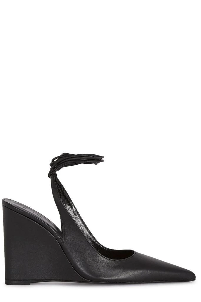 商品by FAR|By Far Pointed Toe Wedge Pumps,价格¥2056,第1张图片