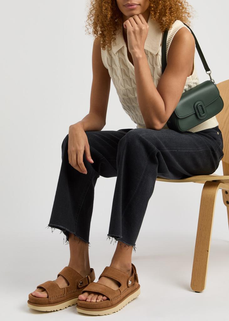 【UGG】Women's Goldenstar Glide Womens UGG® Goldenstar Glide Sandal - Black | Journeys