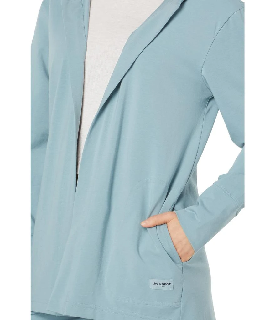 商品Life is Good|Solid Crusher-Flex™ Open Cardigan,价格¥436,第3张图片详细描述