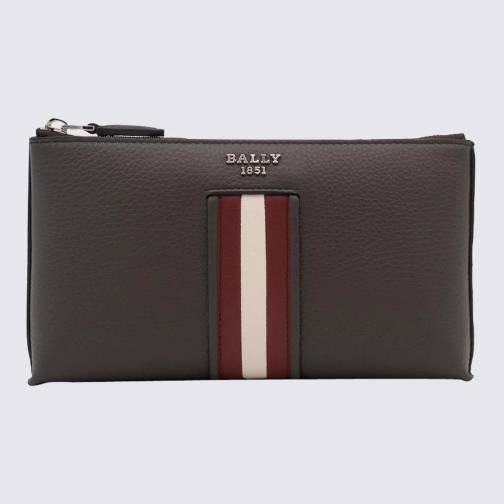 商品Bally|BALLY BROWN LEATHER BLEND WALLET,价格¥1781,第1张图片