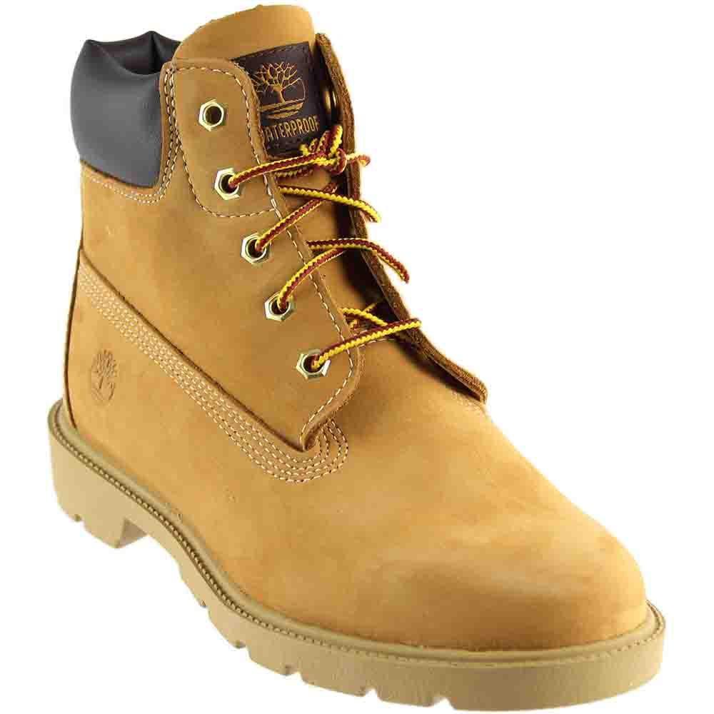 商品Timberland|Classic 6 inch Waterproof Lace Up Boots (Big Kid),价格¥734,第4张图片详细描述