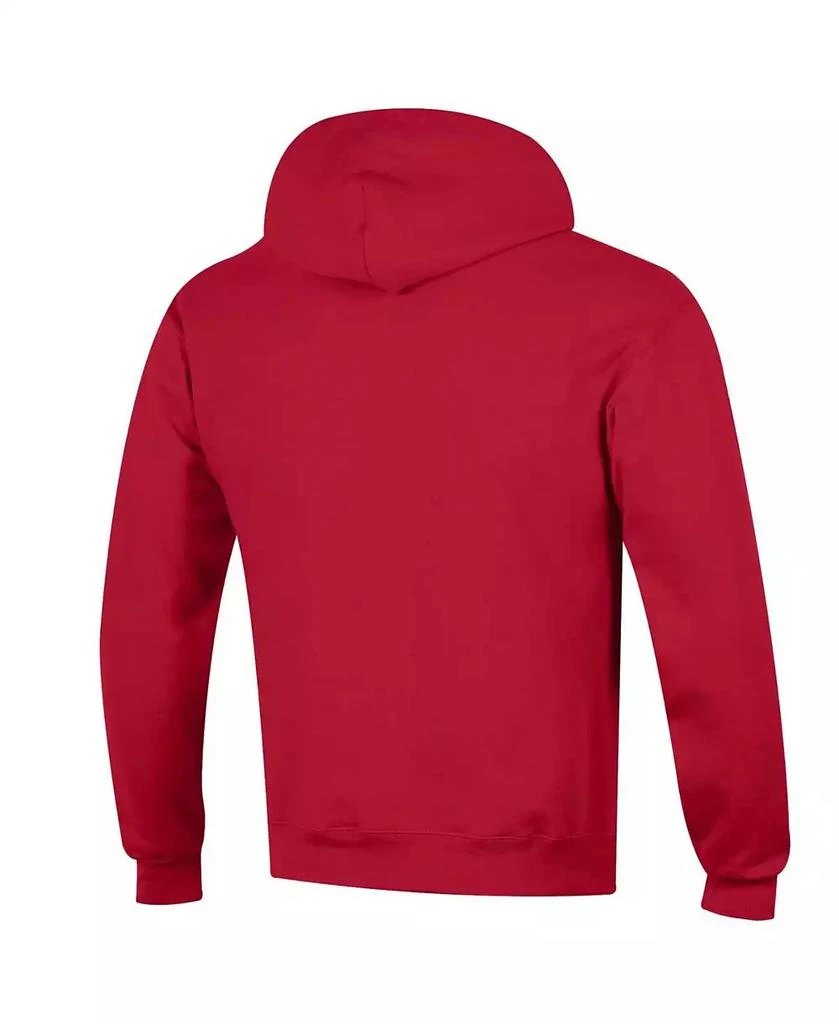 商品CHAMPION|Men's Red NC State Wolfpack High Motor Pullover Hoodie,价格¥337,第3张图片详细描述