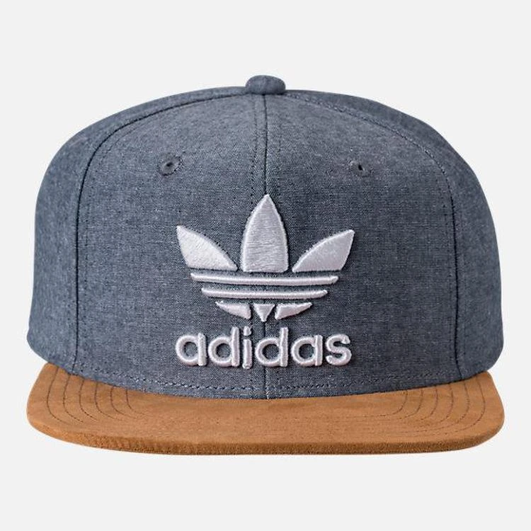 商品Adidas|Men's adidas Originals Trefoil Plus Snapback Hat,价格¥193,第1张图片
