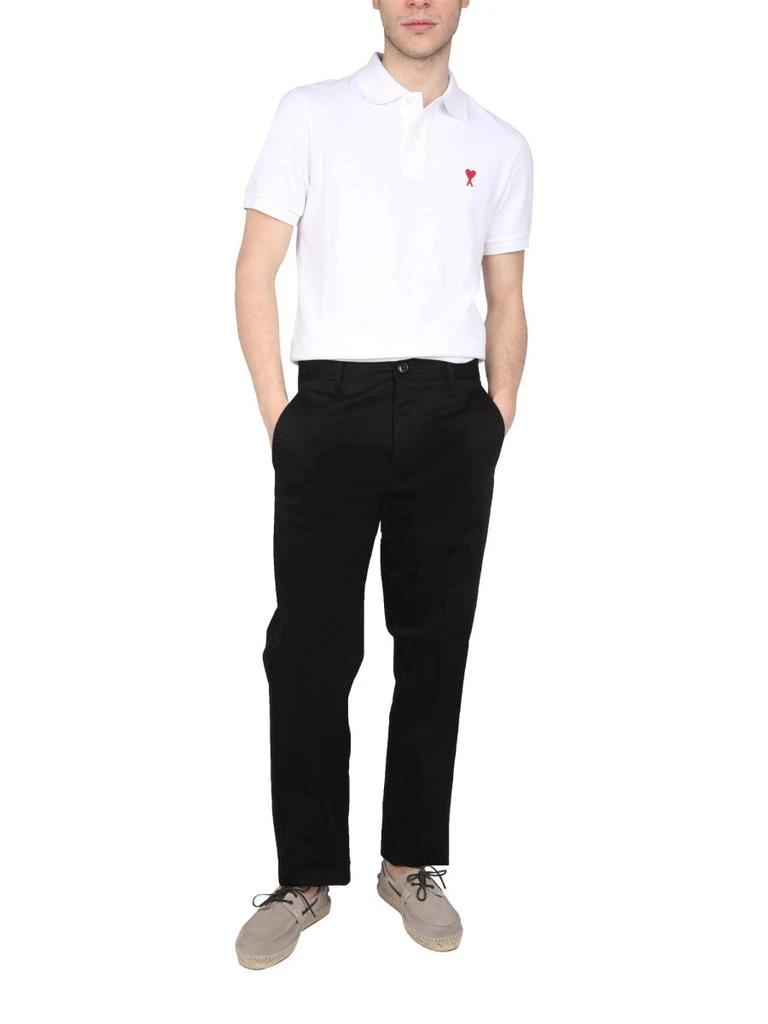 商品AMI|POLO WITH LOGO,价格¥1263,第1张图片