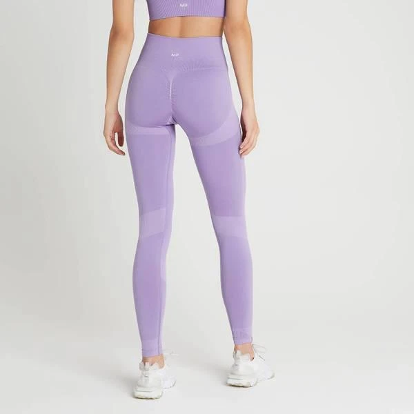 商品Myprotein|MP Women's Impact Scrunch Seamless Leggings - Lavender,价格¥372,第2张图片详细描述