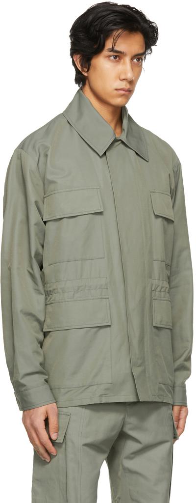 Khaki Shared '23 OBS' Jacket商品第2张图片规格展示