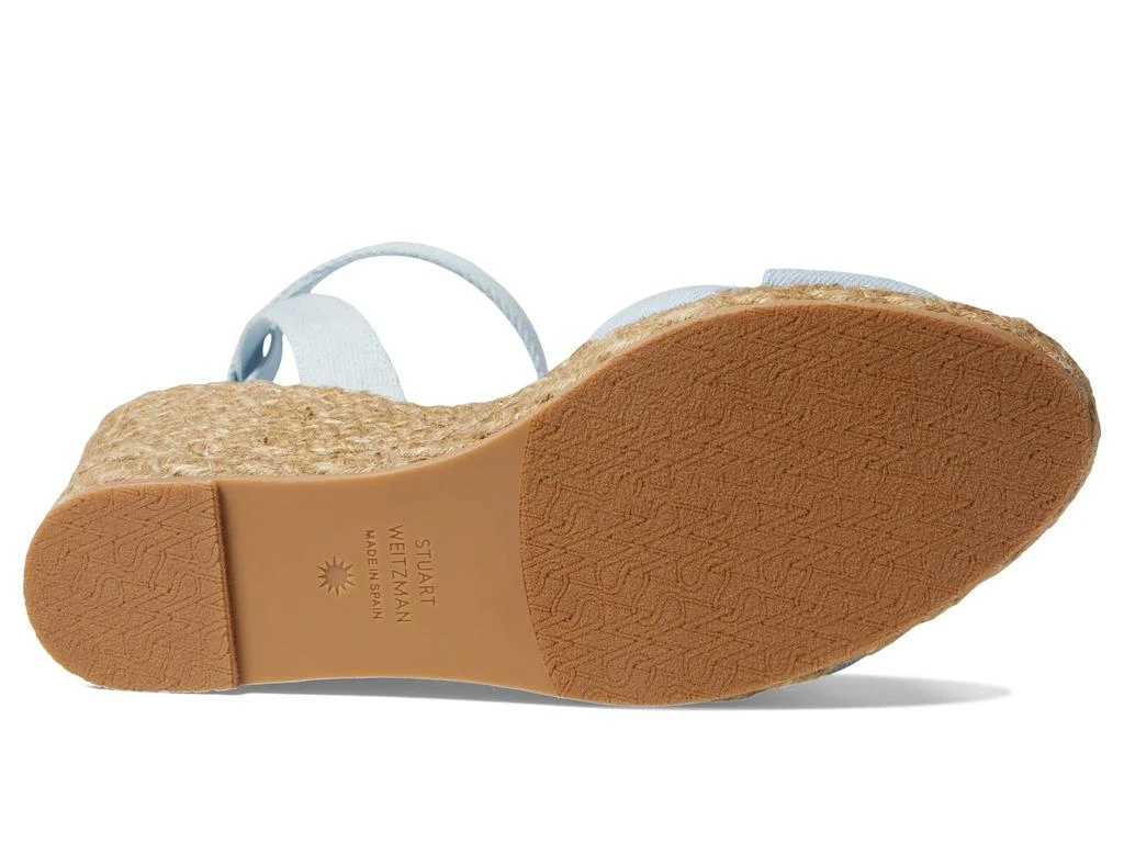 商品Stuart Weitzman|Playa Espadrille Knot Wedge,价格¥2215,第3张图片详细描述