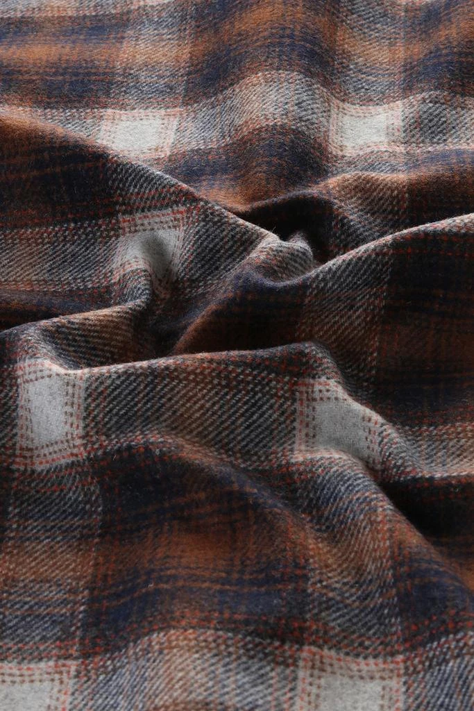 商品Woolrich|Wool Blend Trout Run Plaid Flannel Shirt - Men - Black,价格¥1405,第4张图片详细描述