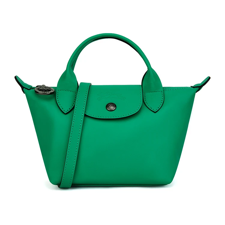 商品[国内直发] Longchamp|珑骧 银色五金配件 牛皮 单肩斜挎手提包 女款 绿色,价格¥3429,第1张图片