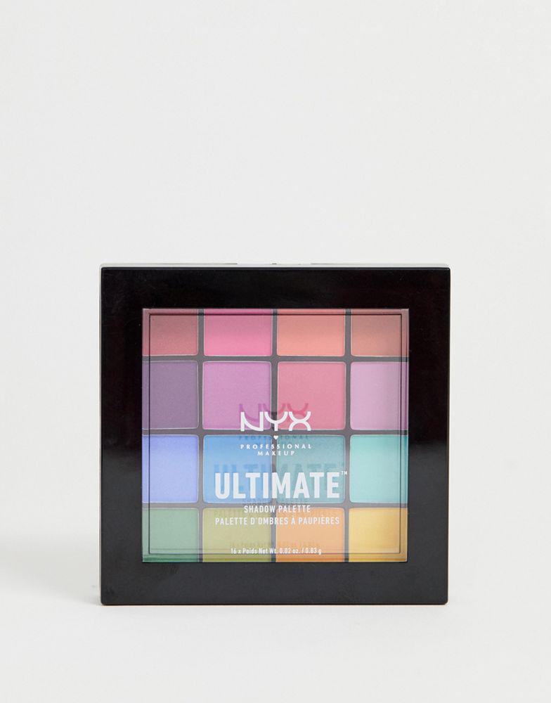 NYX Professional Makeup Ultimate Shadow Palettes - Brights商品第1张图片规格展示