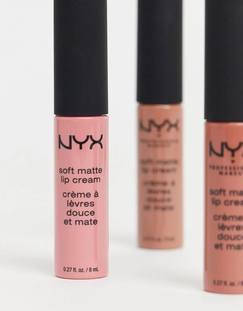 商品NYX Professional Makeup|NYX Professional Makeup Soft Matte Lip Cream - Toyko,价格¥48,第4张图片详细描述