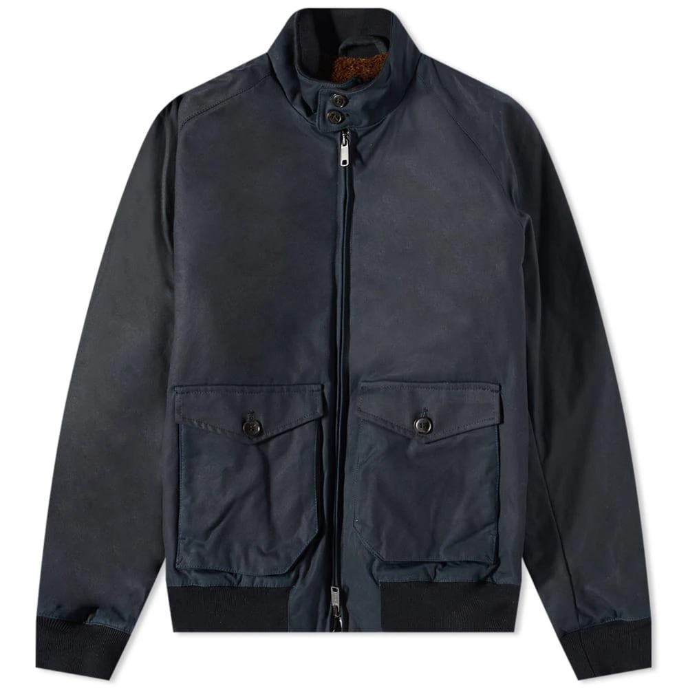 商品Baracuta|Baracuta G9 Waxed Harrington Jacket,价格¥2345,第1张图片