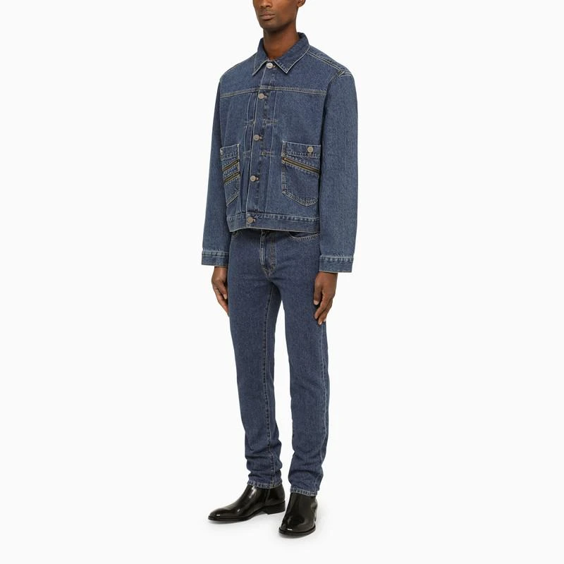 商品Vivienne Westwood|Blue denim jacket,价格¥4086,第2张图片详细描述