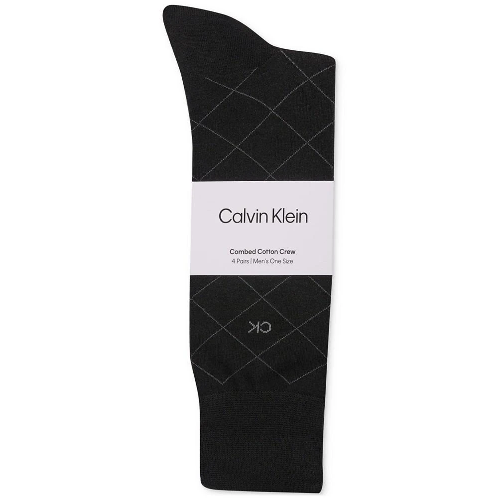 商品Calvin Klein|4-Pack Patterned Dress Socks,价格¥135,第5张图片详细描述