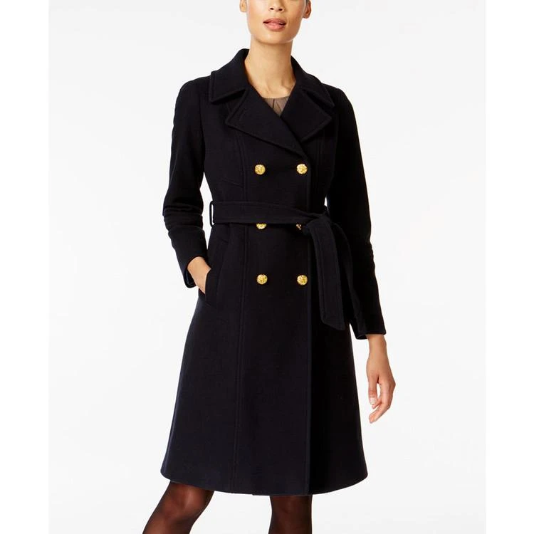 商品Anne Klein|Wool-Cashmere Blend Belted Trench Coat,价格¥1646,第1张图片