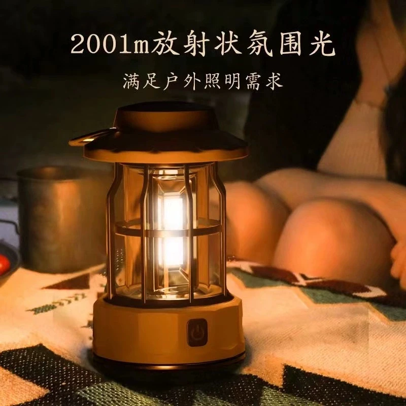 新款户外露营灯氛围野营灯帐篷灯便携复古马灯照明手提灯营地灯 商品