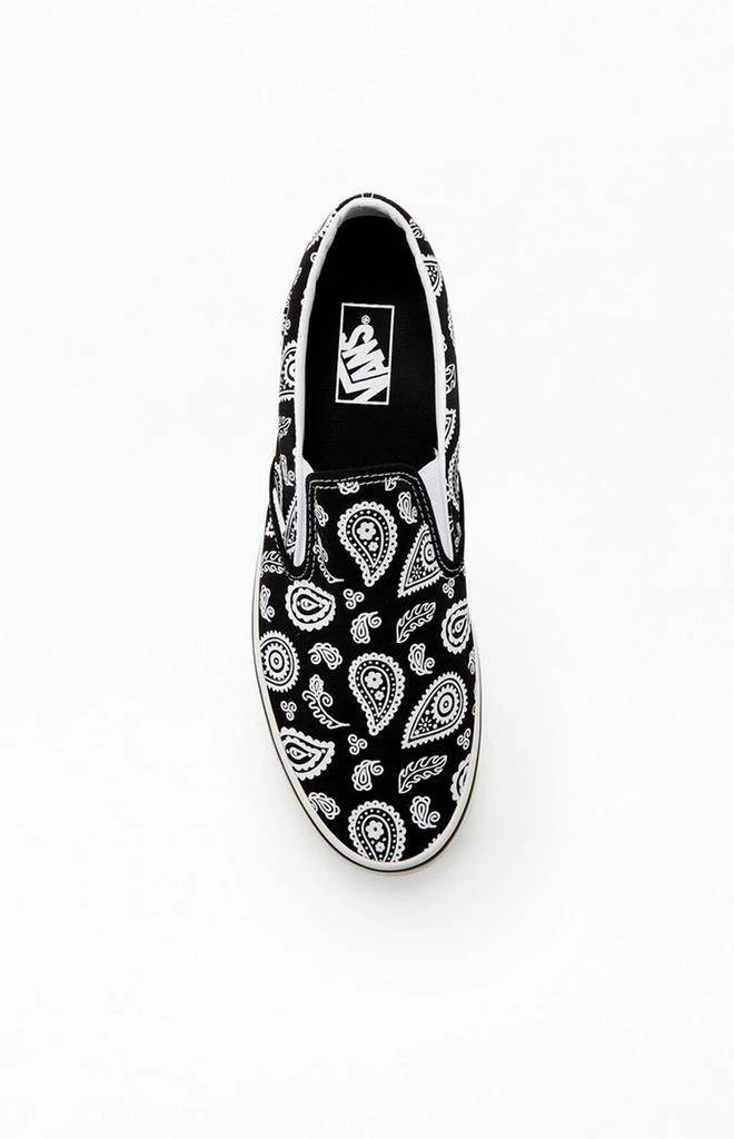 商品Vans|Primavera Paisley Black Classic Slip-On Shoes,价格¥623,第5张图片详细描述