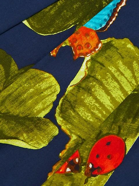 Audrey Bug Print Quarter-Sleeve Shirtdress 商品