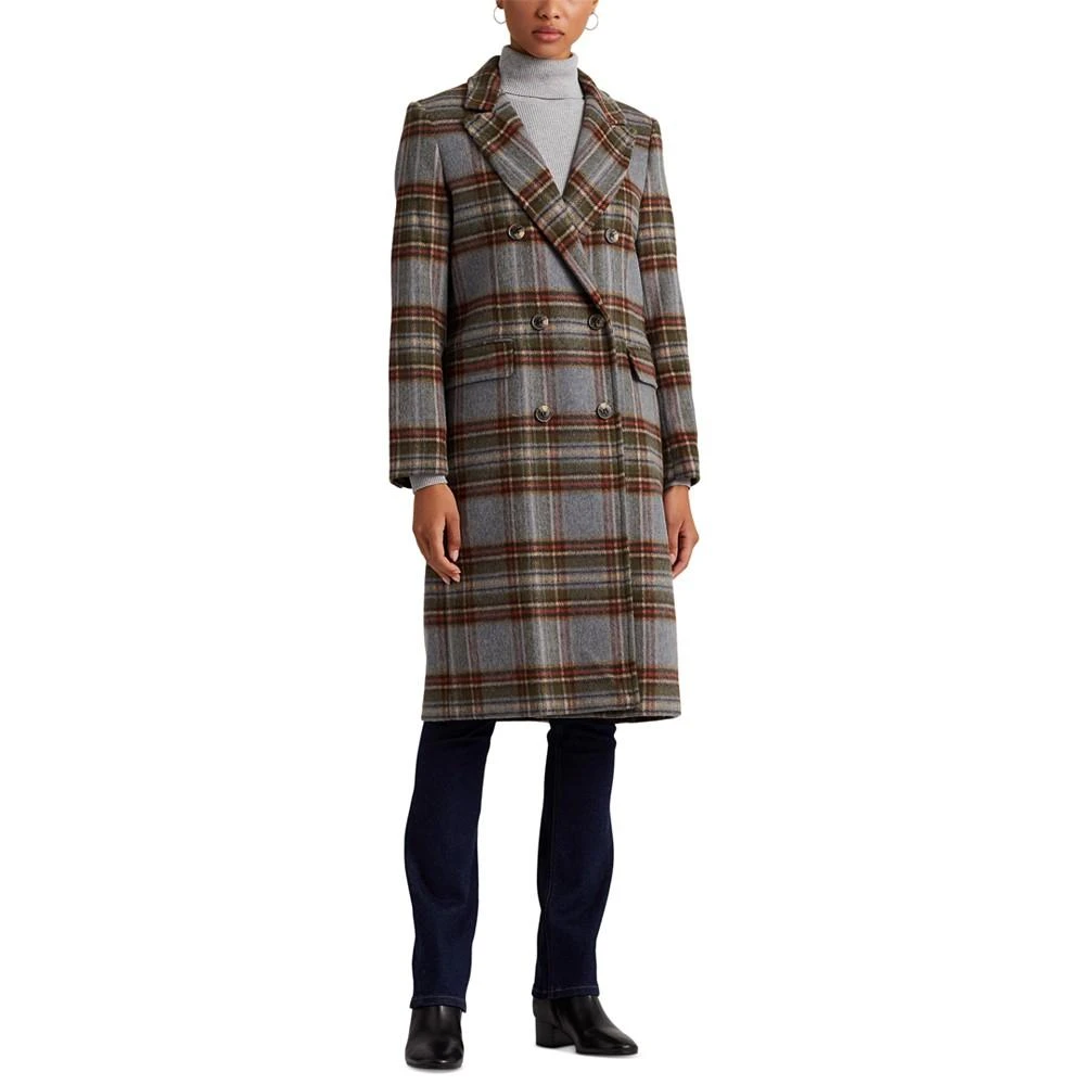 商品Ralph Lauren|Petite Double-Breasted Walker Coat, Created for Macy's,价格¥2634,第1张图片