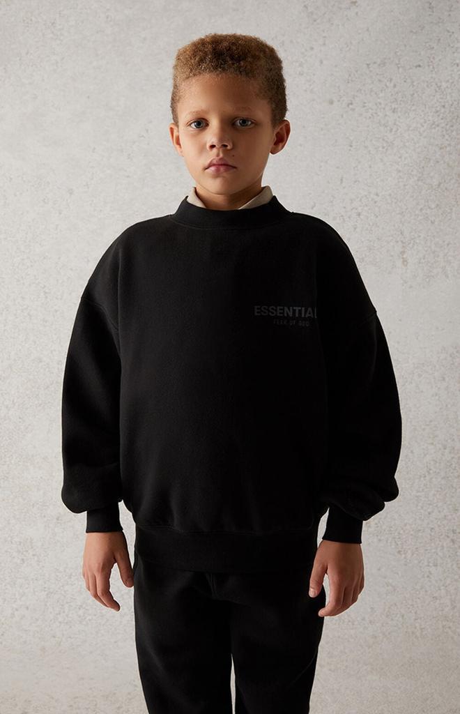 商品Essentials|Black Crew Neck Sweatshirt,价格¥187,第4张图片详细描述
