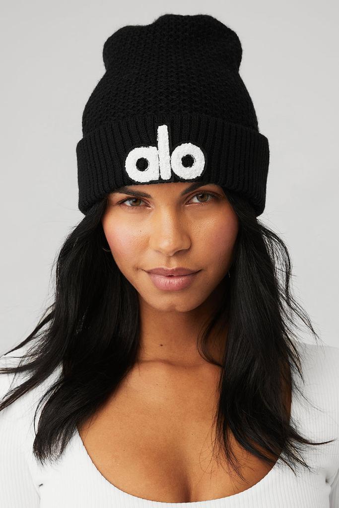 Alo Cool Skies Beanie - Black - Hats - Free Shipping - BeyondStyle