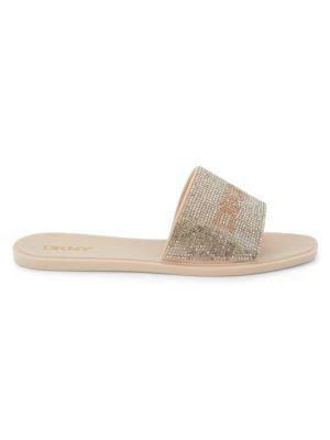 商品DKNY|Jane Embellished Flat Sandals,价格¥148,第1张图片