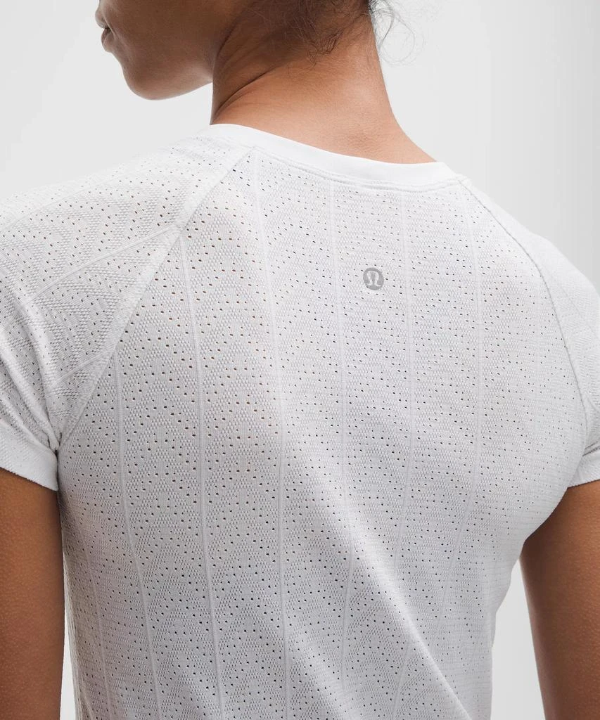 商品Lululemon|Swiftly Pointelle Short-Sleeve Shirt *Hip Length,价格¥307,第5张图片详细描述