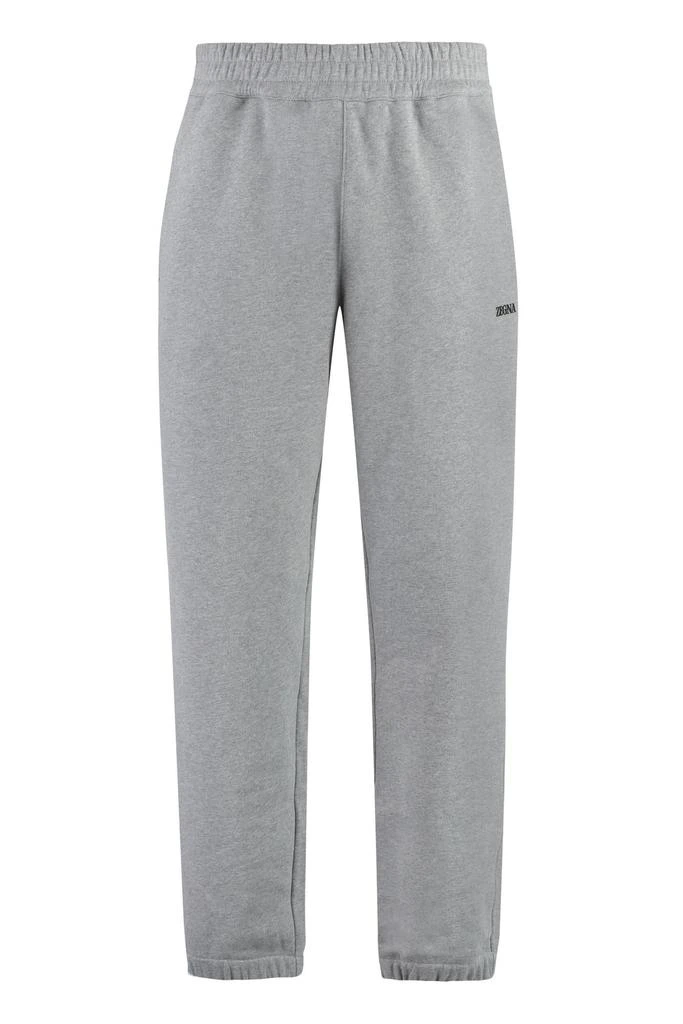 商品Zegna|Z Zegna Logo-Printed Elasticated Waist Joggers,价格¥2768,第1张图片