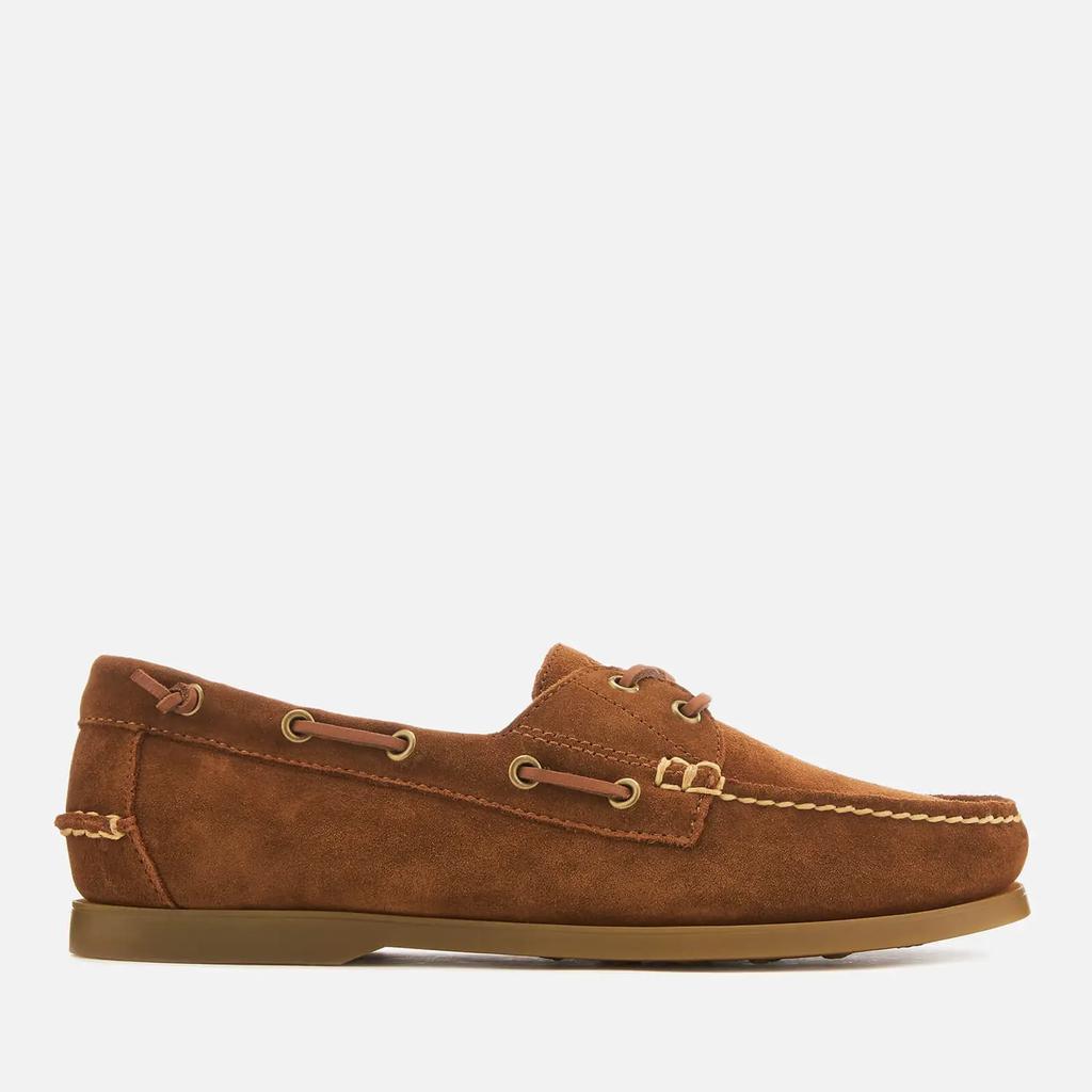商品Ralph Lauren|Polo Ralph Lauren Men's Merton Suede Boat Shoes - New Snuff,价格¥1059,第1张图片