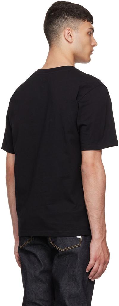 Black Cotton T-Shirt商品第3张图片规格展示
