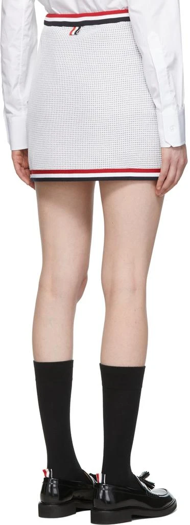 商品Thom Browne|Grey Cotton Mini Skirt,价格¥1591,第3张图片详细描述