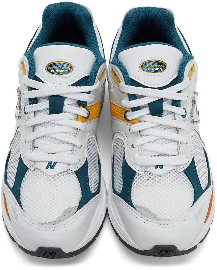 商品New Balance|White & Blue 2002R Sneakers,价格¥825,第5张图片详细描述