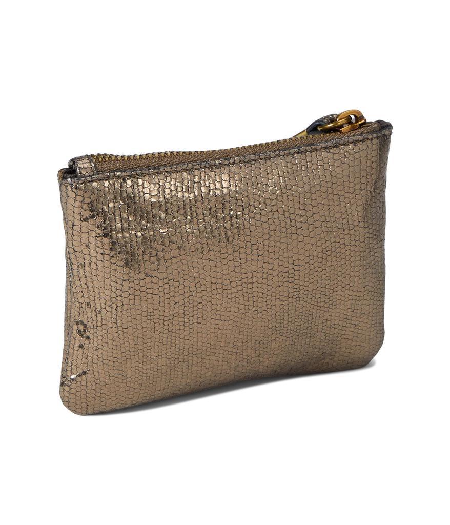 商品Madewell|Small Travel Zip Pouch Smith Leather,价格¥283,第4张图片详细描述