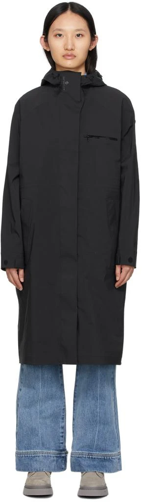 商品Moncler|Black Narbonne Parka Coat,价格¥13193,第1张图片