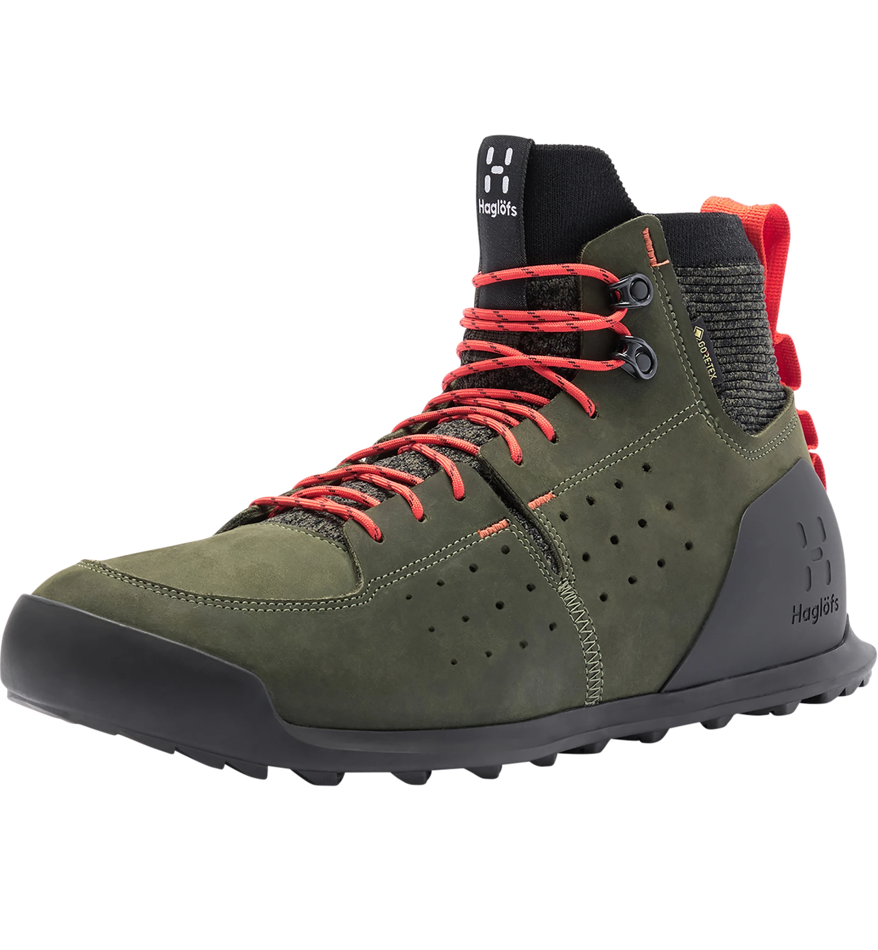 商品【商品预售7天】 Haglofs|Haglofs 男士户外高山靴 4986804MF 红色,价格¥3646 描述