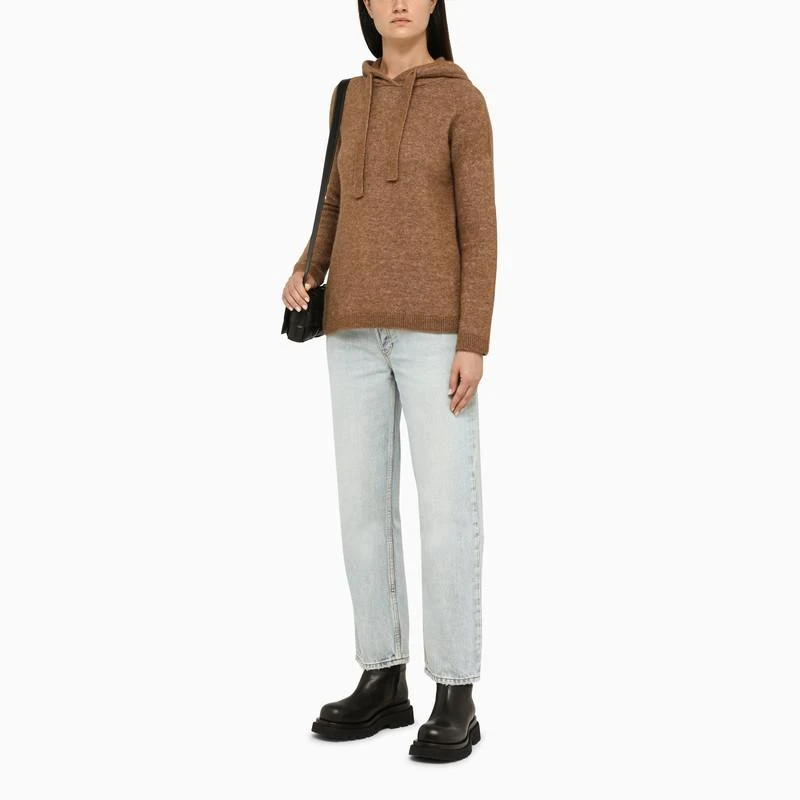 商品Max Mara|Camel-coloured sweatshirt in alpaca blend,价格¥888,第2张图片详细描述