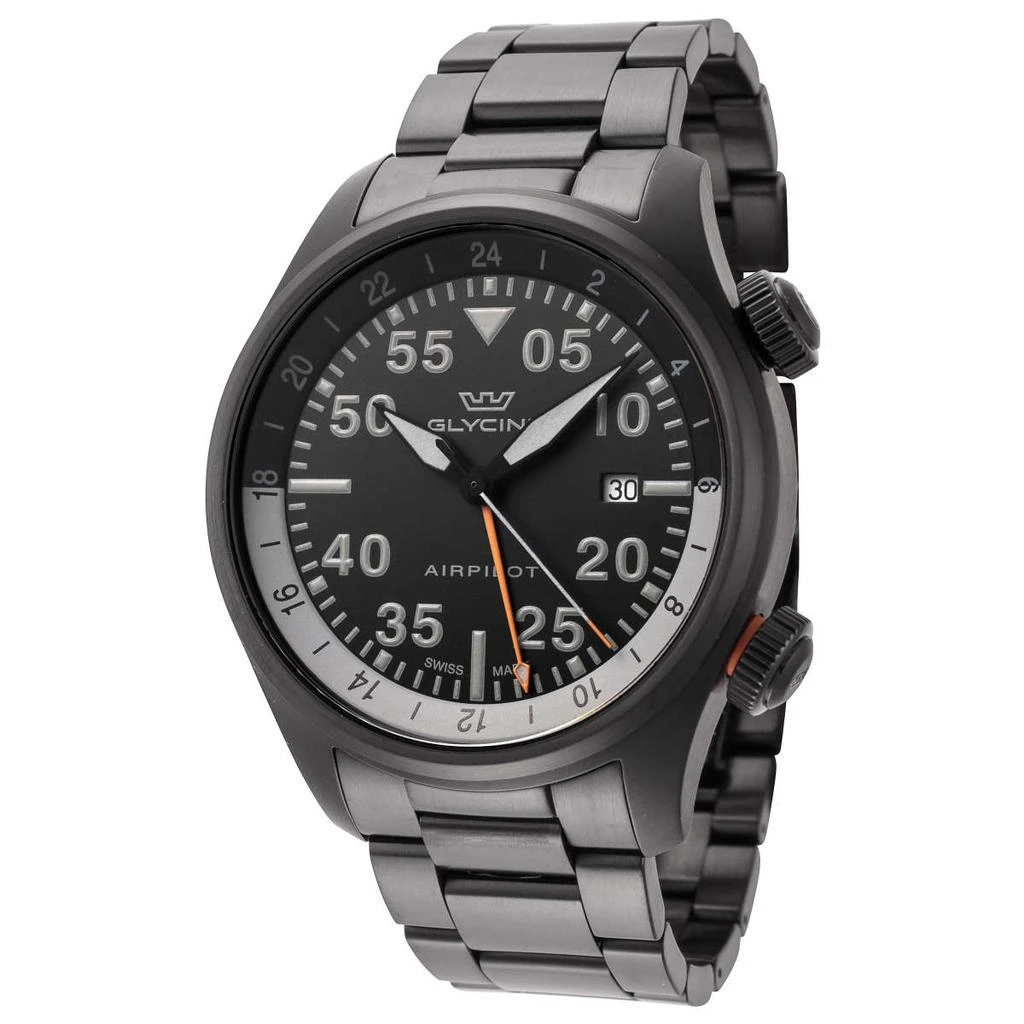 商品Glycine|Glycine Airpilot GMT 44 手表,价格¥1419,第1张图片