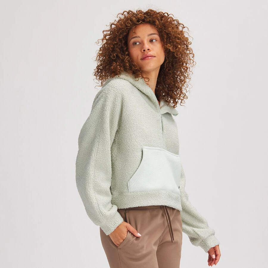 商品Backcountry|GOAT Fleece 1/2-Zip Pullover Hoodie - Women's,价格¥523,第1张图片