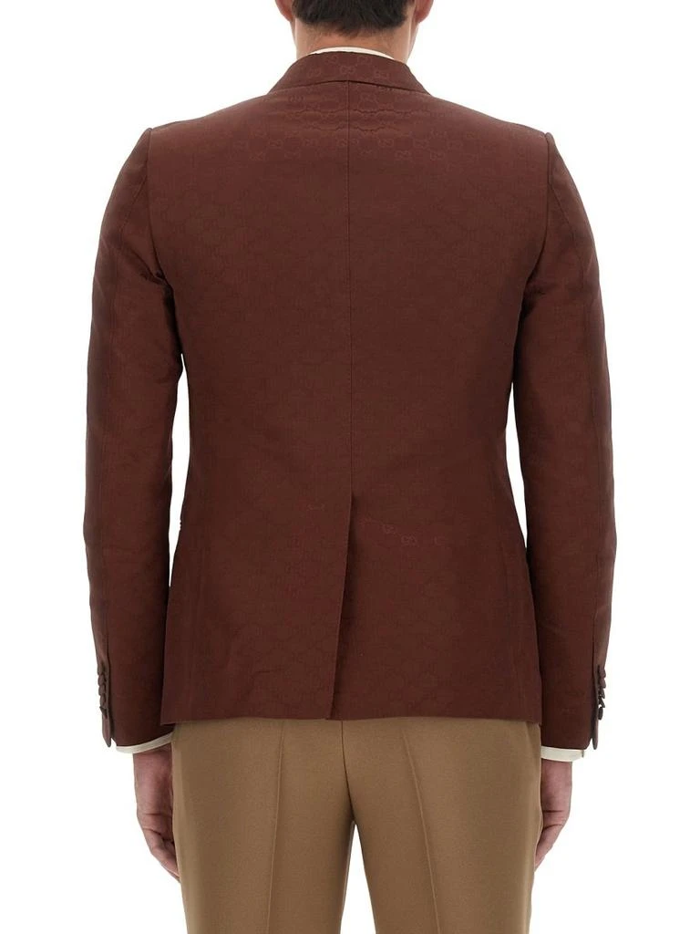 商品Gucci|Gucci Monogrammed Button-Up Jacket,价格¥13426,第2张图片详细描述