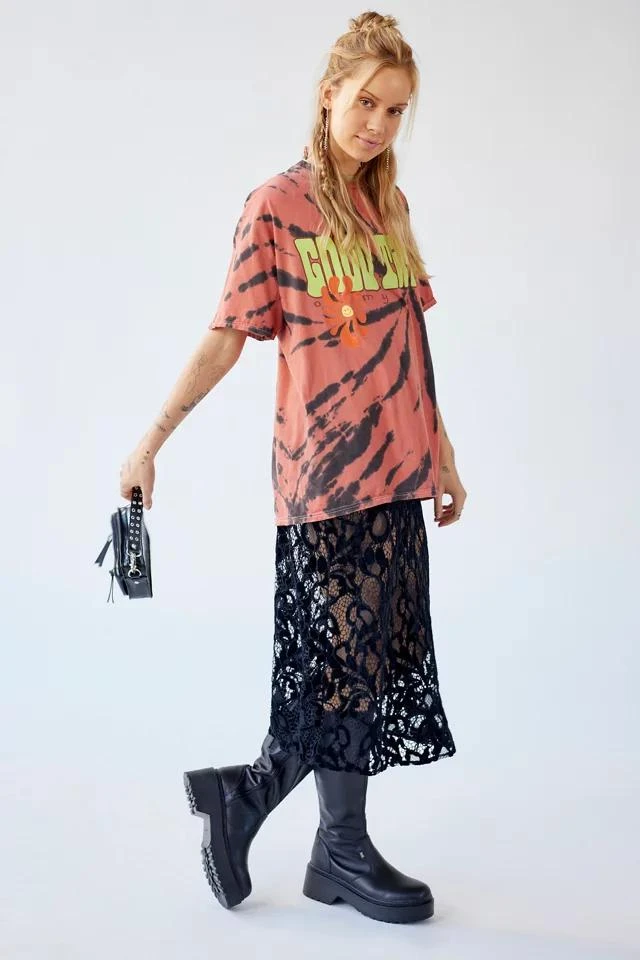 商品Urban Outfitters|Good Times On The Mind Tie-Dye Oversized Tee,价格¥189,第2张图片详细描述