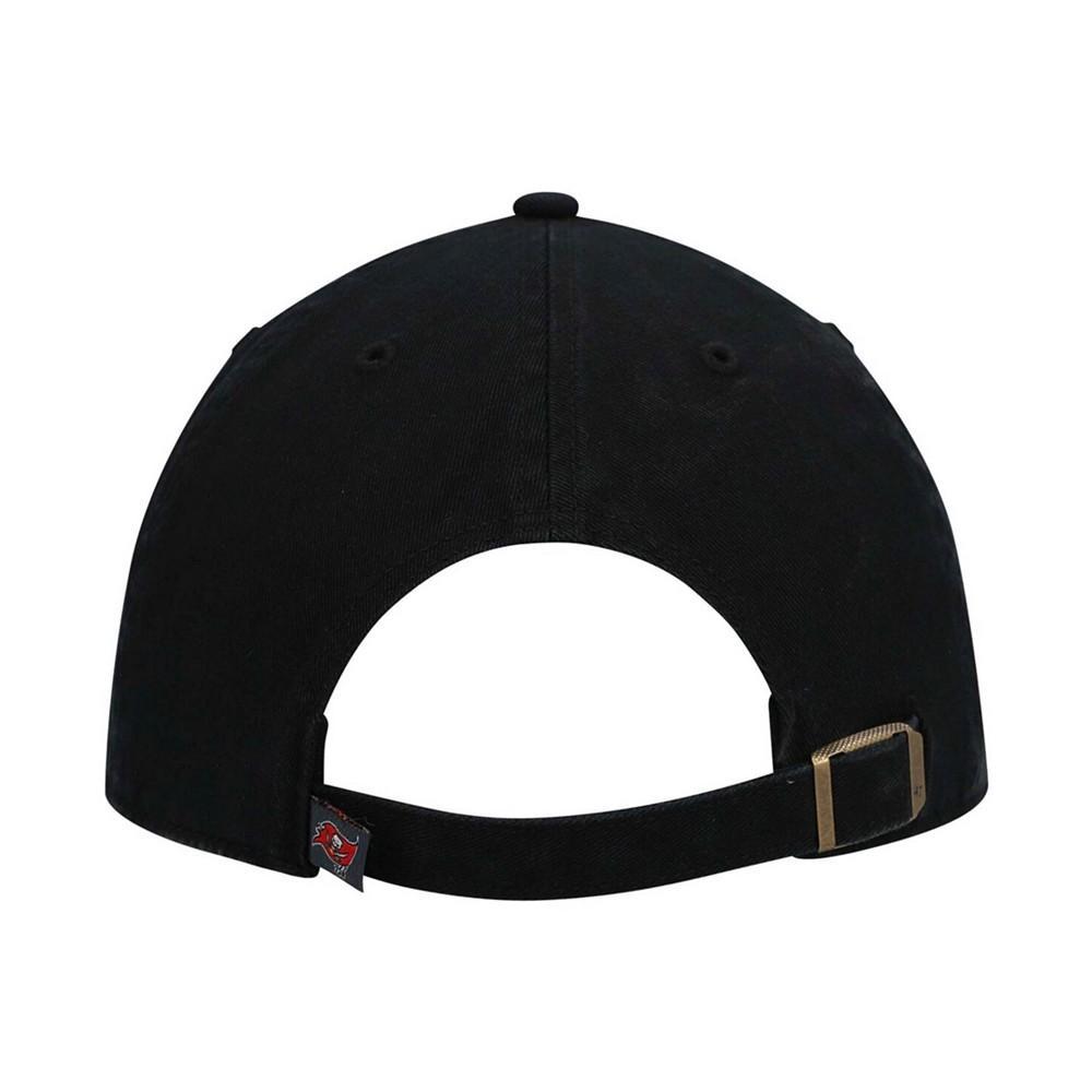 商品47 Brand|Men's Black Tampa Bay Buccaneers Clean Up Alternate Adjustable Hat,价格¥186,第6张图片详细描述