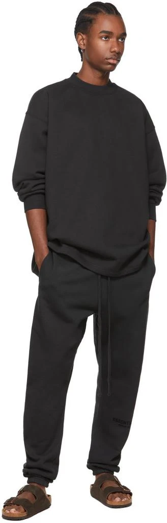 商品Essentials|Black Relaxed Sweatshirt,价格¥611,第4张图片详细描述