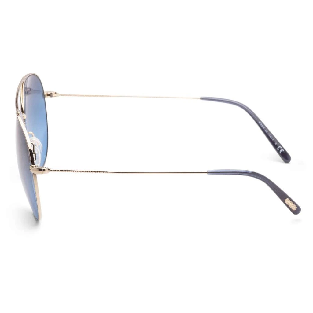 商品Oliver Peoples|Oliver Peoples Unisex Gold Aviator Sunglasses,价格¥900,第2张图片详细描述