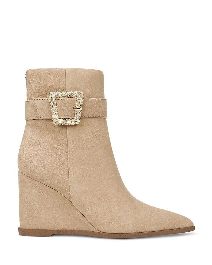 商品Sam Edelman|Women's Weslie Pointed Toe Wedge Booties,价格¥1049,第2张图片详细描述