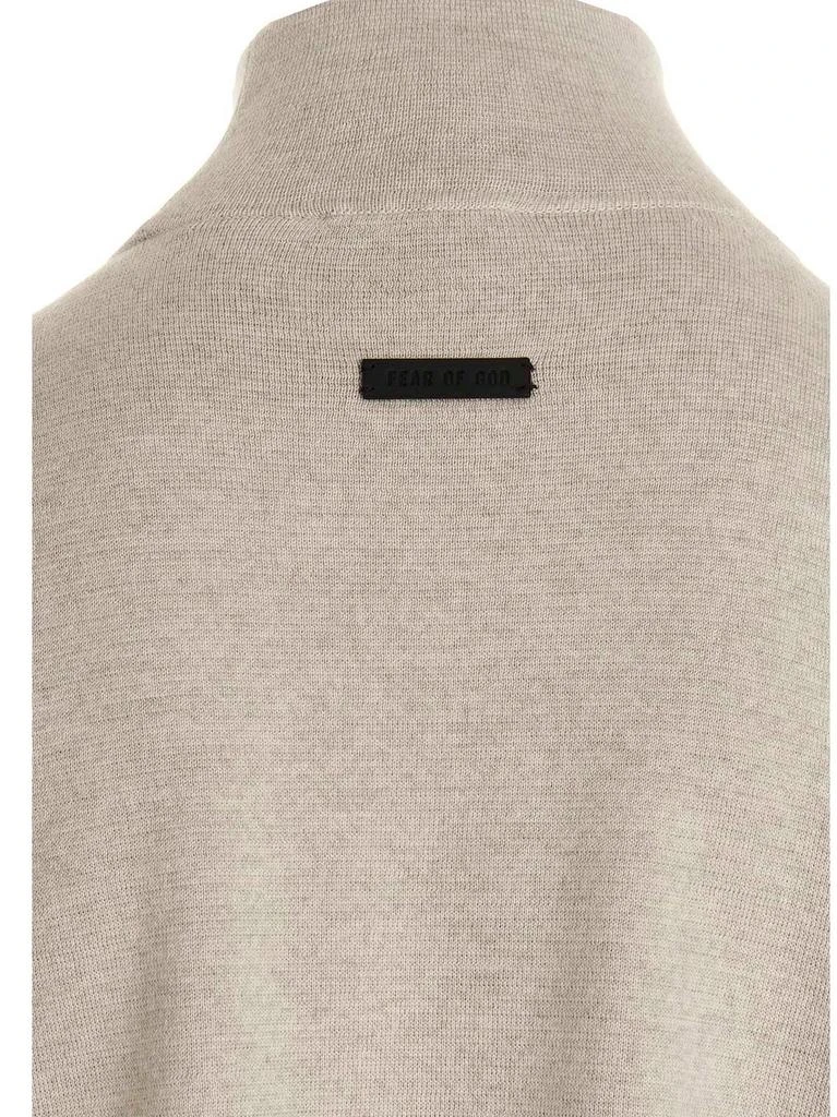 商品Fear of god|Fear of God Logo Patch Turtle Neck Jumper,价格¥8117,第4张图片详细描述