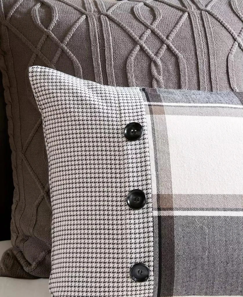 商品Madison Park Signature|Urban Cabin Jacquard Cotton 8-Pc. Comforter Set,价格¥3652,第5张图片详细描述