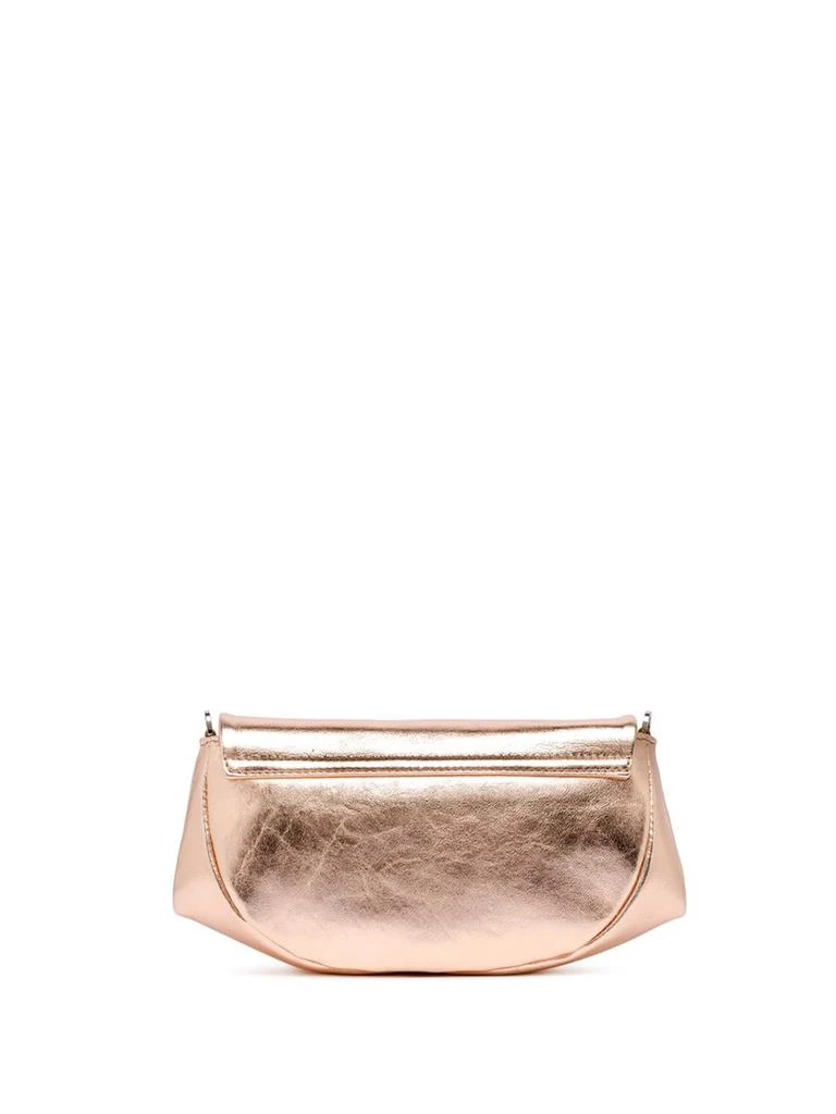 商品GIANNI CHIARINI|Adele Clutch Bag In Metallic Leather With Shoulder Strap,价格¥1575,第3张图片详细描述